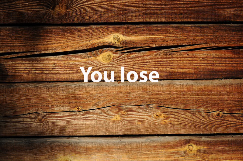 lose